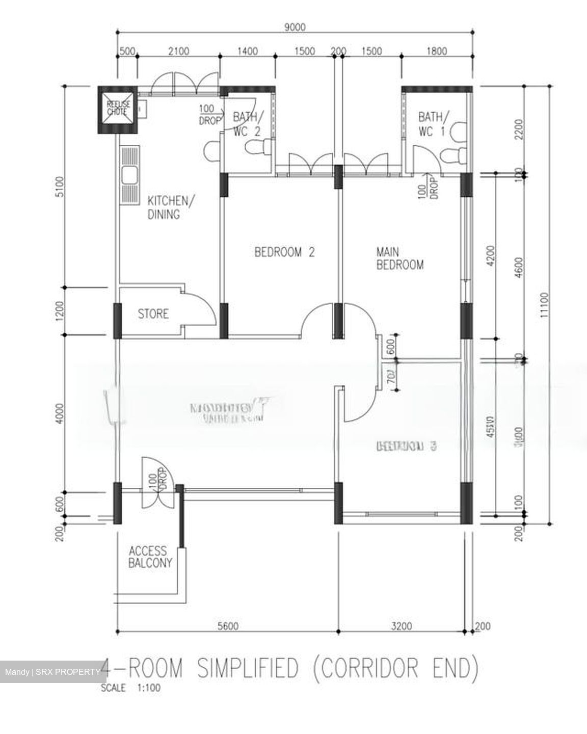 Blk 324 Woodlands Street 32 (Woodlands), HDB 4 Rooms #599739711